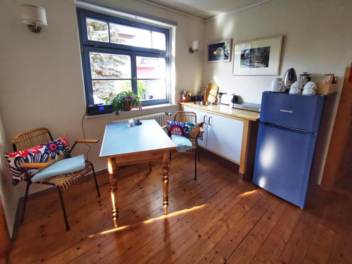 Charmantes Apartment Siebenschlaefer - Ferienwohnung Cafe 7 Weida Exteriér fotografie